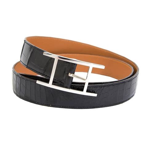 hermes crocodile belt replica|hermes volupto leather.